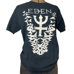 EDEN Bandtee T-Shirt Size Mens (M) GILDAN 616 Goth Metal‎ Rock Milwaukee Cotton